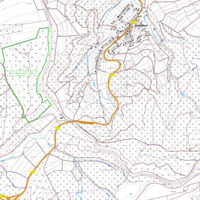 Landesamt für Vermessung und Geobasisinformationen Rheinland-Pfalz Quiddelbach (1:5,000) digital map