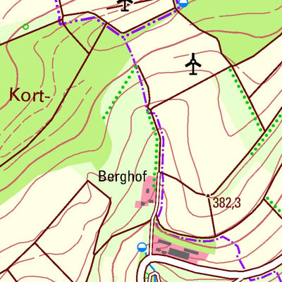 Landesamt für Vermessung und Geobasisinformationen Rheinland-Pfalz Ralingen (1:25,000) digital map