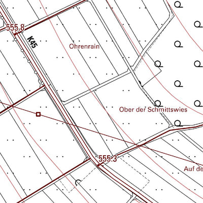 Landesamt für Vermessung und Geobasisinformationen Rheinland-Pfalz Rehe 2 (1:5,000) digital map
