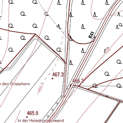 Landesamt für Vermessung und Geobasisinformationen Rheinland-Pfalz Riegenroth (1:5,000) digital map