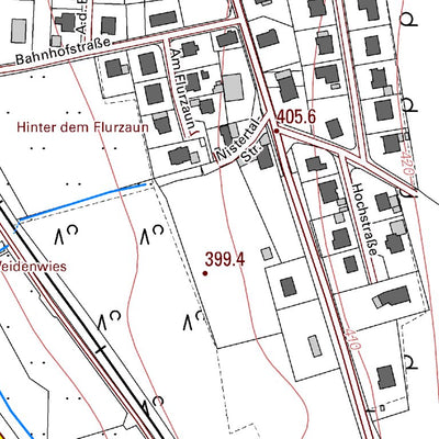 Landesamt für Vermessung und Geobasisinformationen Rheinland-Pfalz Rotenhain (1:5,000) digital map