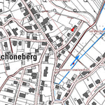 Landesamt für Vermessung und Geobasisinformationen Rheinland-Pfalz Schöneberg (1:5,000) digital map