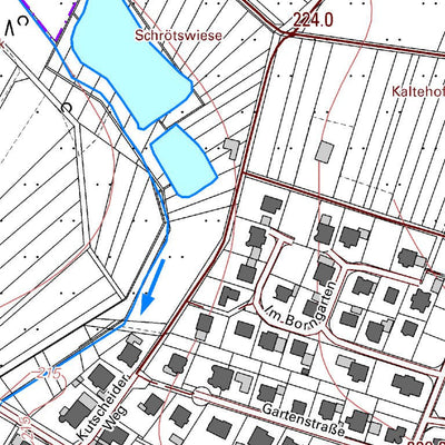 Landesamt für Vermessung und Geobasisinformationen Rheinland-Pfalz Sessenhausen (1:5,000) digital map