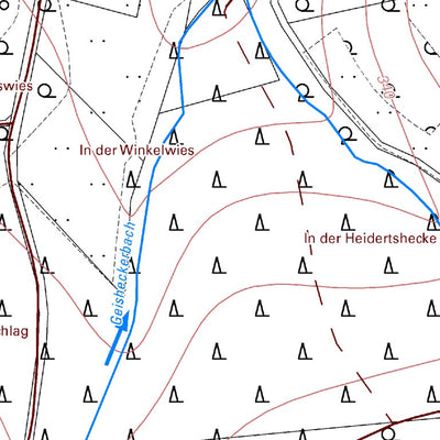 Landesamt für Vermessung und Geobasisinformationen Rheinland-Pfalz Sponheim 4 (1:5,000) digital map