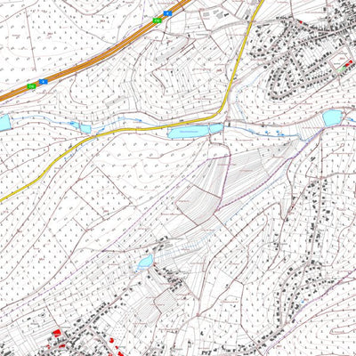 Landesamt für Vermessung und Geobasisinformationen Rheinland-Pfalz Wattenheim 2 (1:5,000) digital map