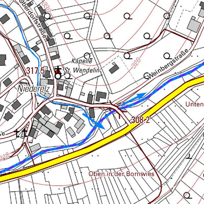 Landesamt für Vermessung und Geobasisinformationen Rheinland-Pfalz Weiler 2 (1:5,000) digital map