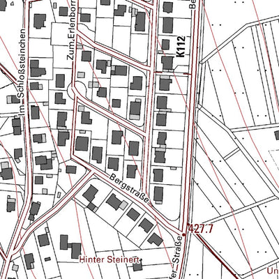 Landesamt für Vermessung und Geobasisinformationen Rheinland-Pfalz Weitefeld 2 (1:5,000) digital map