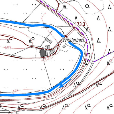 Landesamt für Vermessung und Geobasisinformationen Rheinland-Pfalz Wissen 10 (1:5,000) digital map