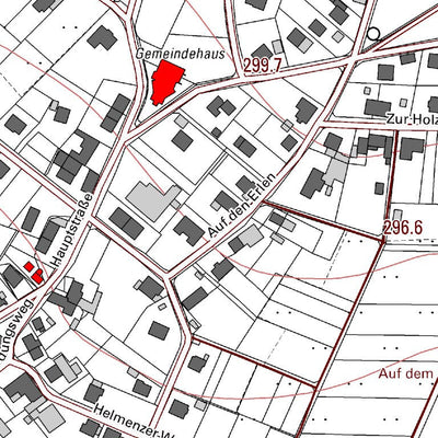 Landesamt für Vermessung und Geobasisinformationen Rheinland-Pfalz Wölmersen (1:5,000) digital map