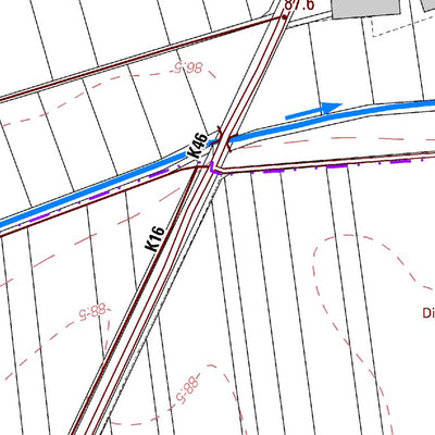 Landesamt für Vermessung und Geobasisinformationen Rheinland-Pfalz Worms 15 (1:5,000) digital map