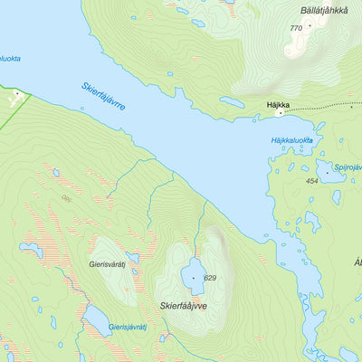 Lantmäteriet Arjeplog 5 digital map