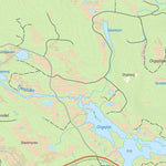 Lantmäteriet Åsele digital map