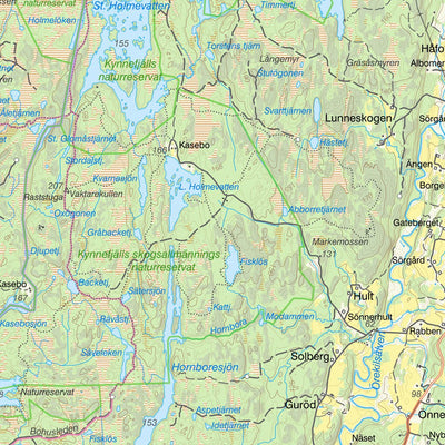 Lantmäteriet Dals-Ed digital map