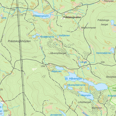 Lantmäteriet Färila digital map