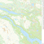 Lantmäteriet Gällivare 3 digital map