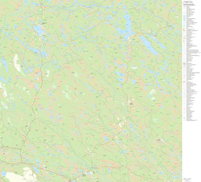 Lantmäteriet Gällivare 5 digital map