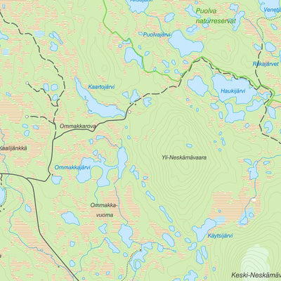 Lantmäteriet Gällivare 5 digital map