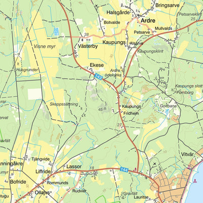 Lantmäteriet Gothem 1 digital map