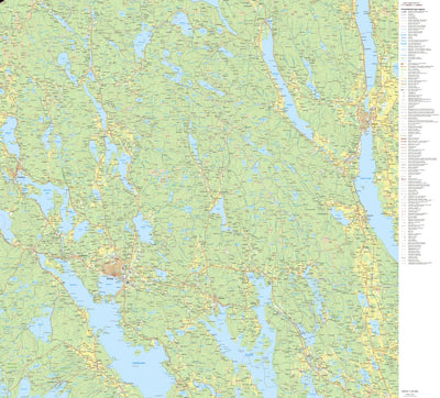 Lantmäteriet Gunnarskog digital map