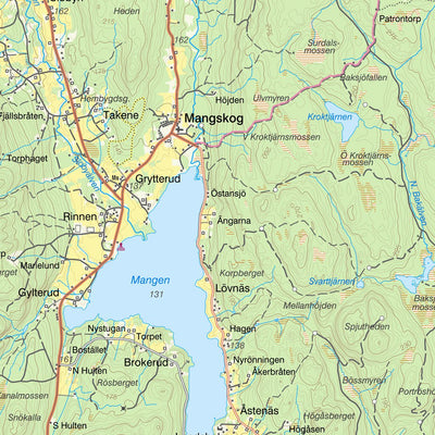 Lantmäteriet Gunnarskog digital map