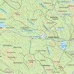 Lantmäteriet Hällesjö digital map