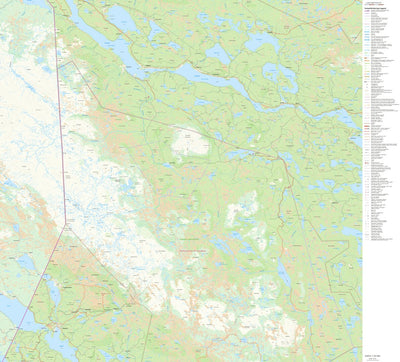 Lantmäteriet Hotagen digital map