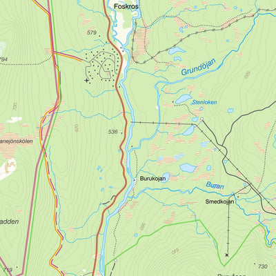 Lantmäteriet Idre 1 digital map