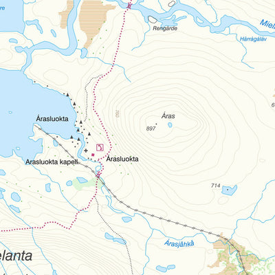 Lantmäteriet Jokkmokk 5 digital map