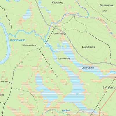 Lantmäteriet Junosuando digital map