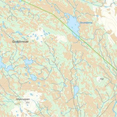 Lantmäteriet Kall 3 digital map