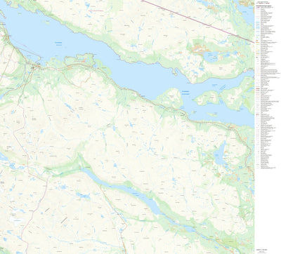Lantmäteriet Kiruna 3 digital map