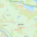 Lantmäteriet Kiruna 4 digital map