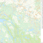 Lantmäteriet Kiruna 5 digital map