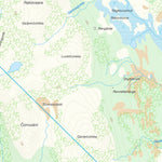 Lantmäteriet Kiruna 5 digital map