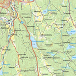 Lantmäteriet Kisa, Sweden digital map