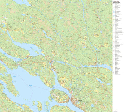 Lantmäteriet Lit, Sweden digital map