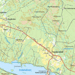 Lantmäteriet Lit, Sweden digital map