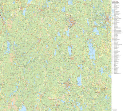 Lantmäteriet Malmbäck digital map