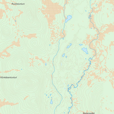 Lantmäteriet Muonionalusta digital map