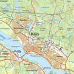 Lantmäteriet Nederkalix digital map
