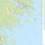 Lantmäteriet Nederluleå 1 digital map