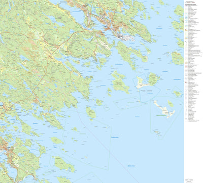 Lantmäteriet Nederluleå 1 digital map