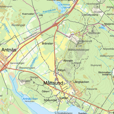 Lantmäteriet Nederluleå 1 digital map
