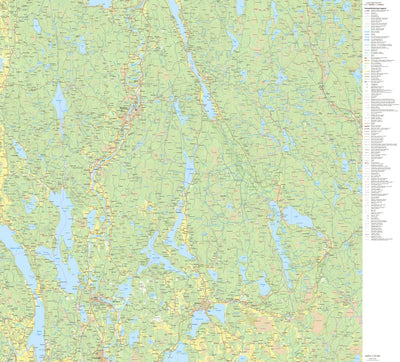 Lantmäteriet Nyed, Sweden digital map