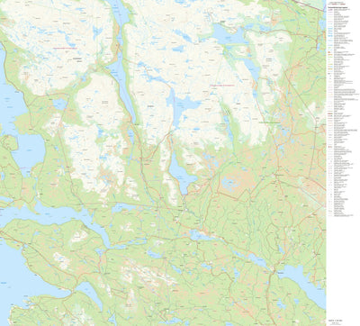 Lantmäteriet Offerdal digital map