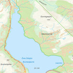 Lantmäteriet Offerdal digital map