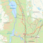 Lantmäteriet Offerdal digital map