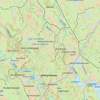 Lantmäteriet Överkalix digital map