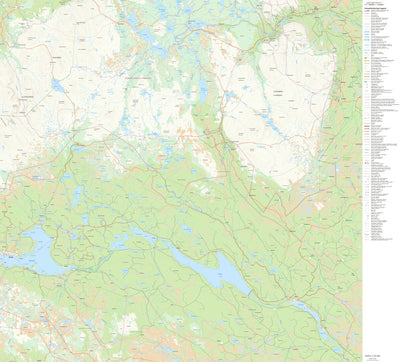 Lantmäteriet Oviken digital map
