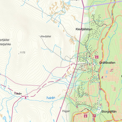 Lantmäteriet Oviken digital map